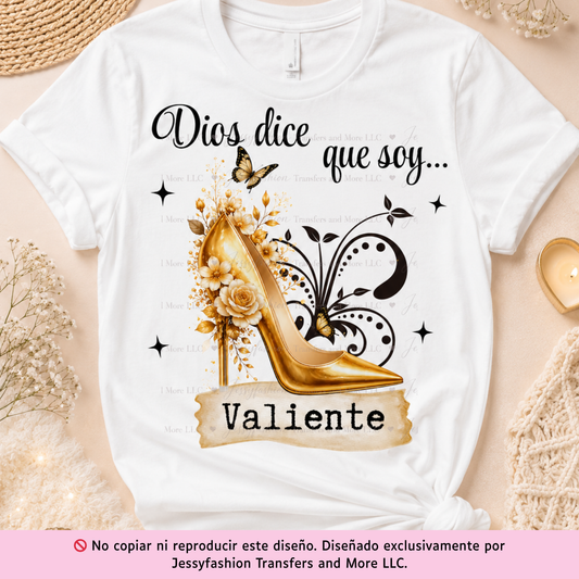 VALIENTE DTF Shirt transfer (PRE-ORDEN)