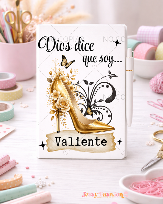 VALIENTE A5 UV dtf notebook (PRE-ORDEN)
