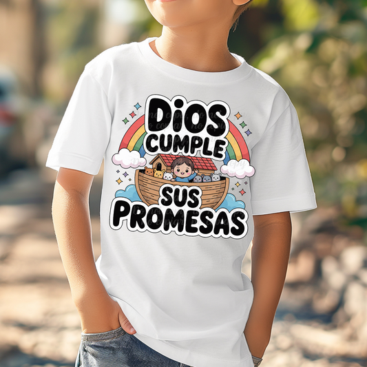 Dios cumple sus promesas DTF Shirt Transfer