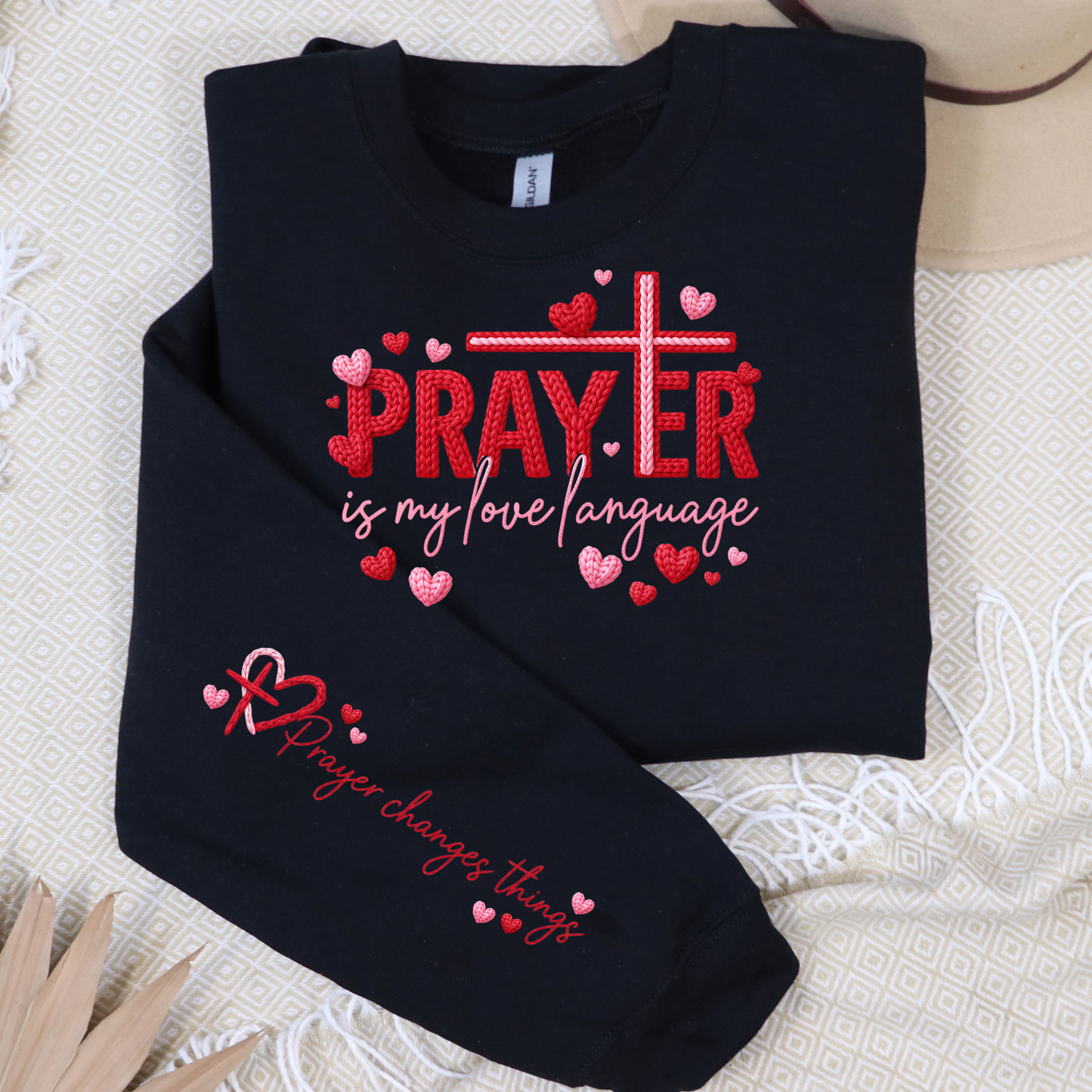 Prayer is my love language  Dtf Shirt Transfer