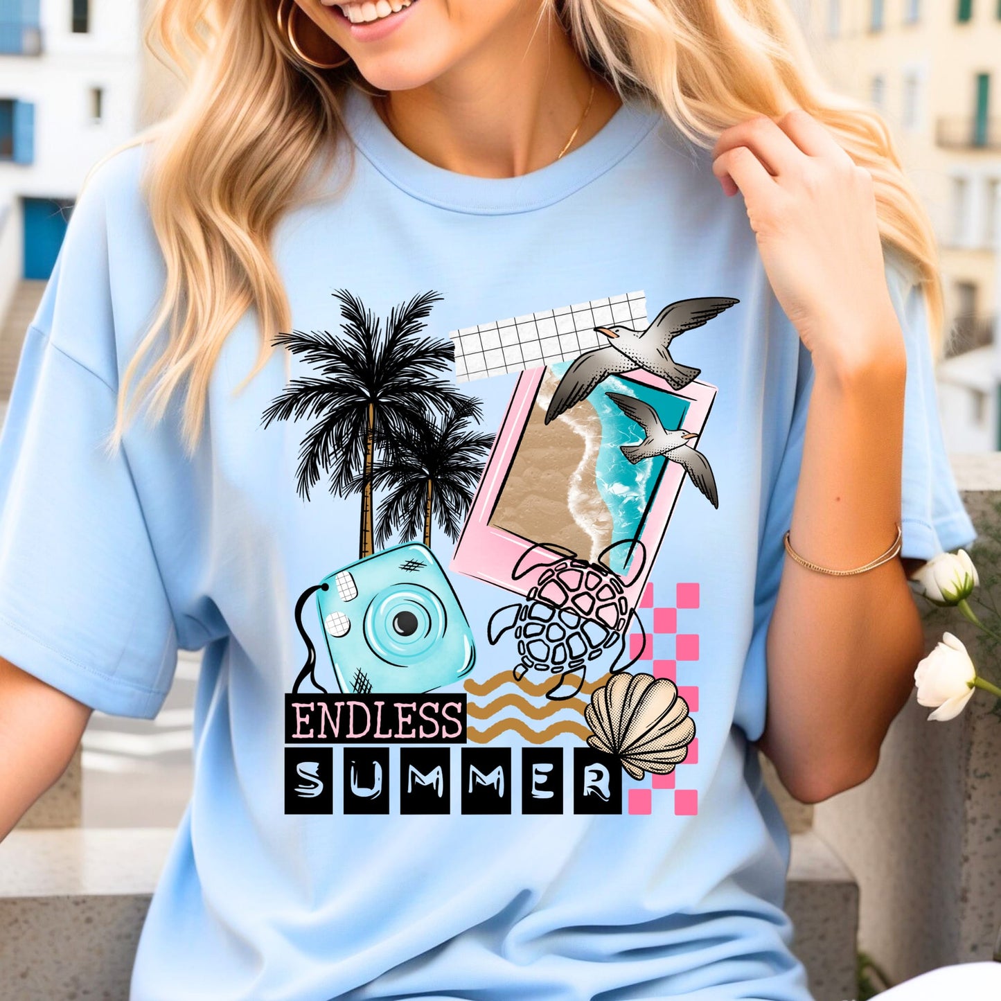Endless summer Dtf shirt transfer