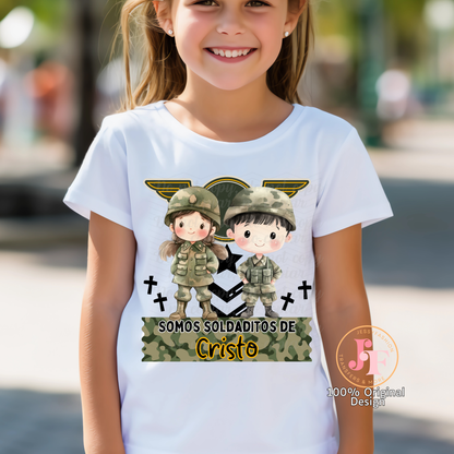 Somos soldaditos de Cristo DTF Shirt Transfer