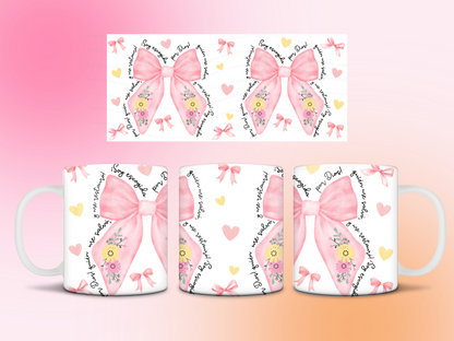 Soy escogida por Dios mug 11oz Sublimation transfer