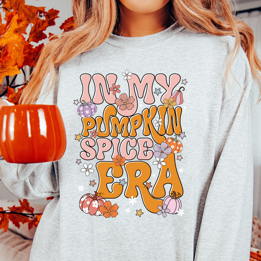 In my pumpkin spice Era DTF Shirt transfer