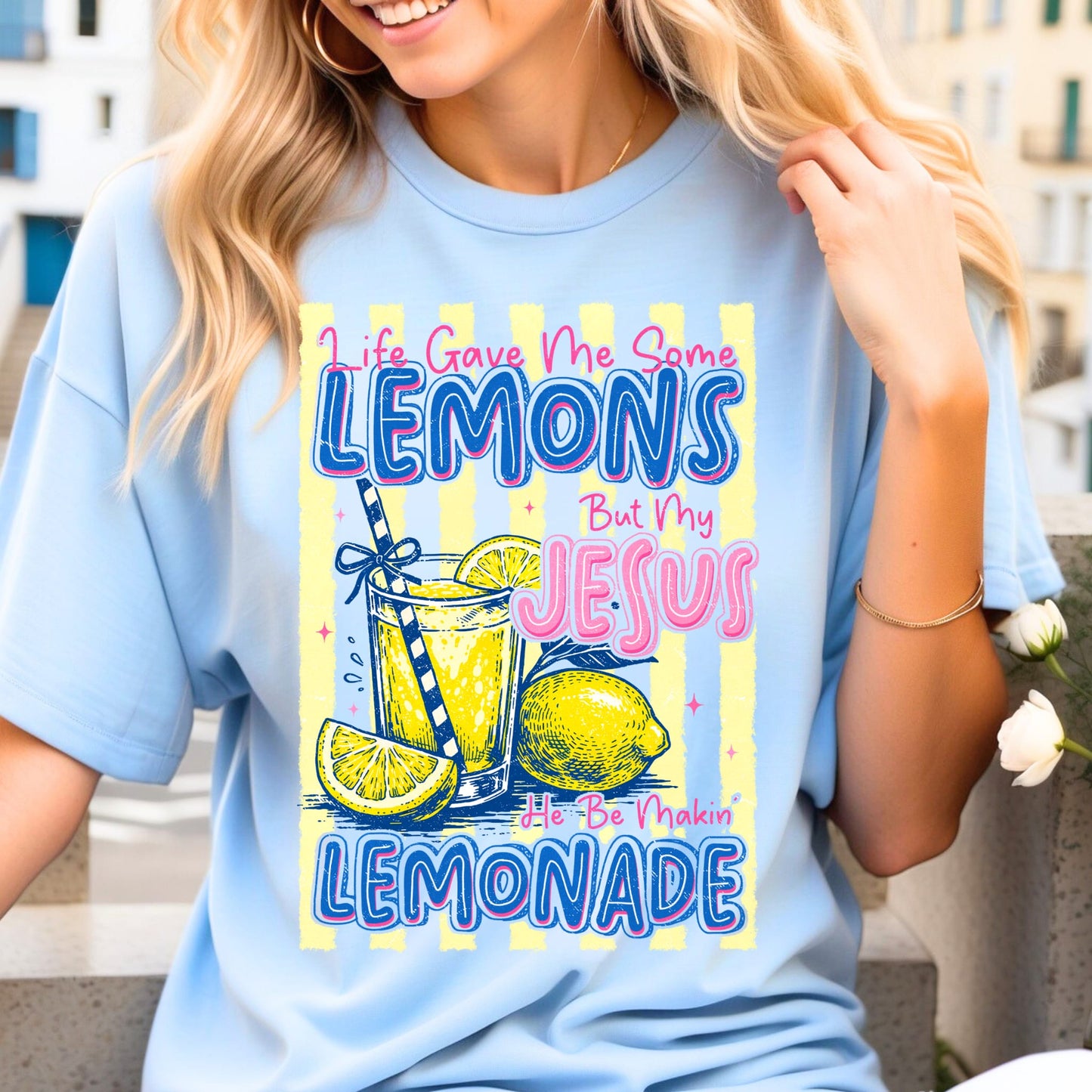 Life gave me some lemons... Dtf shirt transfer