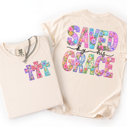 Safe by his grace Dtf Shirt Transfer