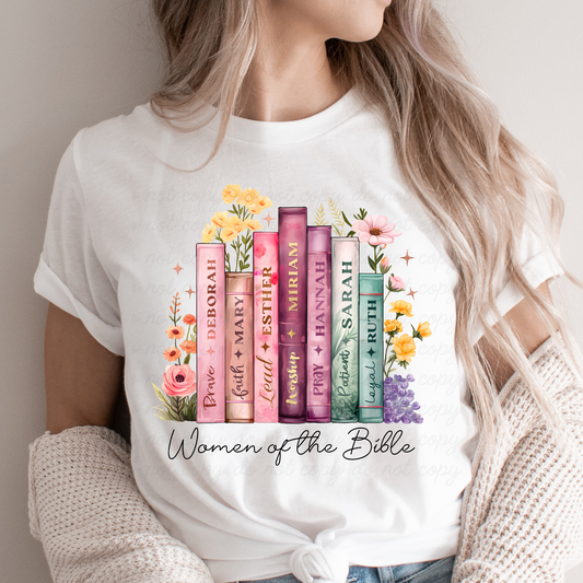 Women of the Bible spring DTF transfer