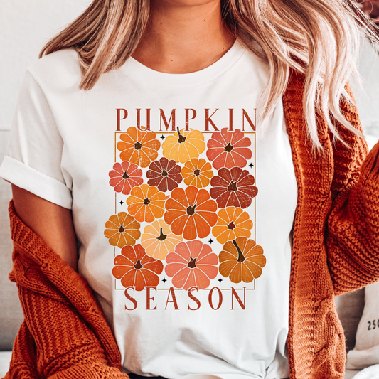 Pumpkin Season DTF Shirt Transfer