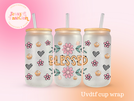 Blessed UV DTF CUP WRAP