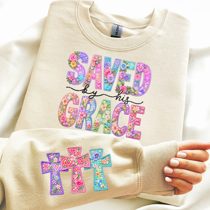 Safe by his grace Dtf Shirt Transfer