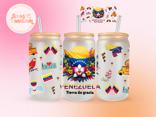 Venezuela tierra de gracia UV DTF WRAP