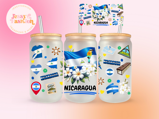 Nicaragua UV DTF WRAP