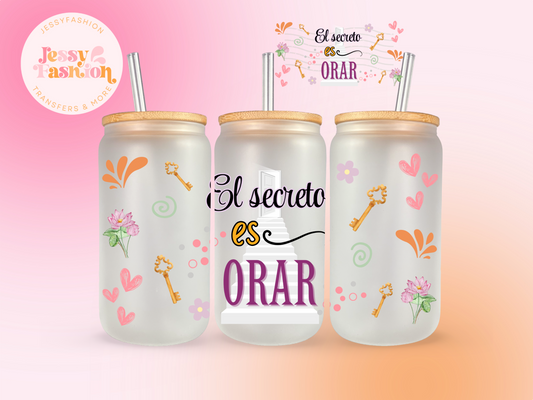 El secreto es Orar DTF WRAP