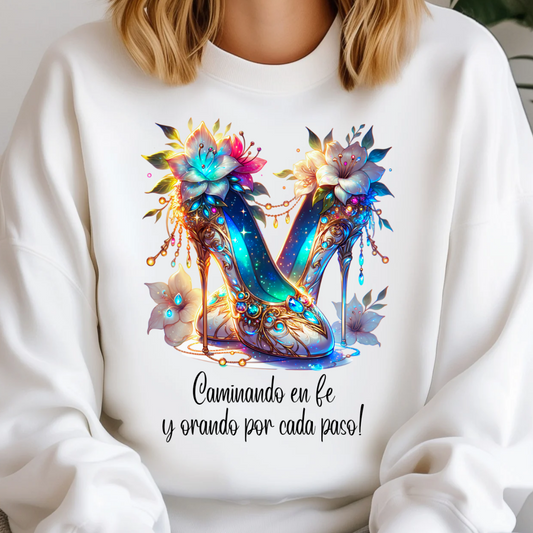 Caminando en Fe DTF Shirt Transfer