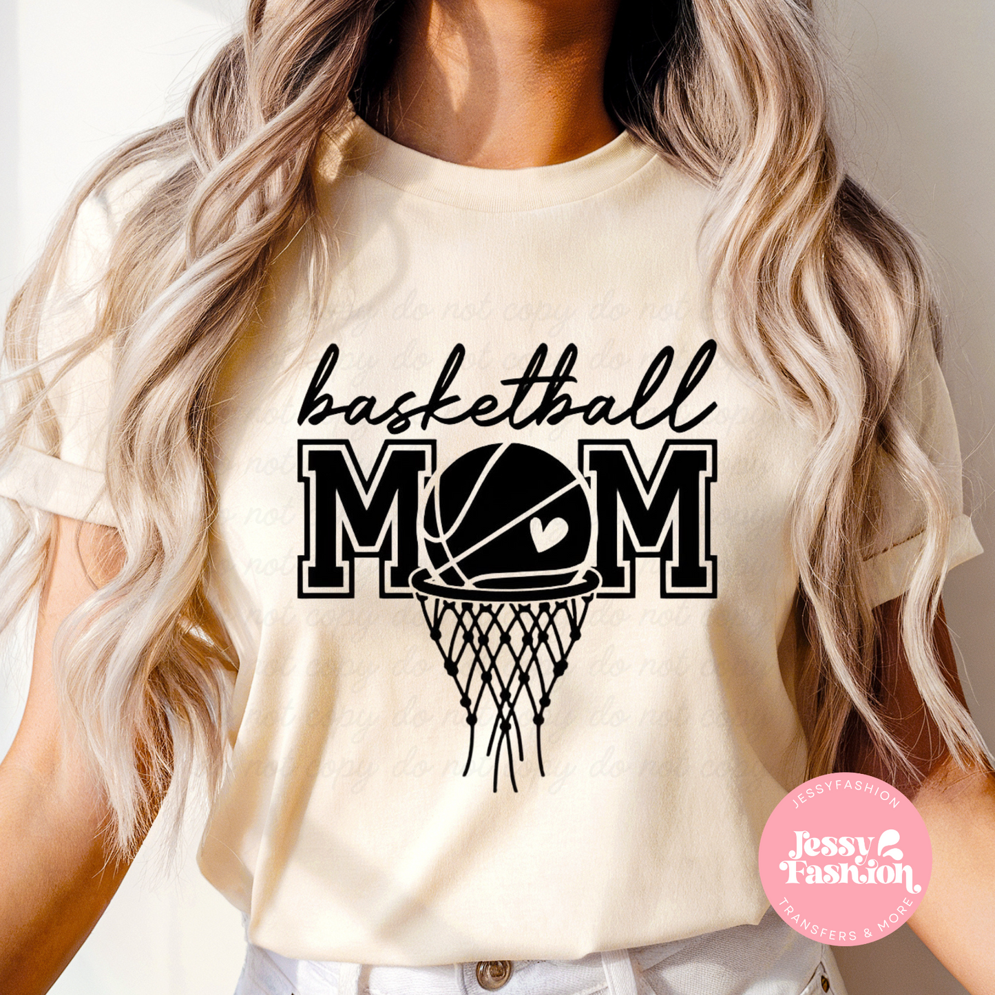 Basketball MOM Screenprint (Hotpeel)