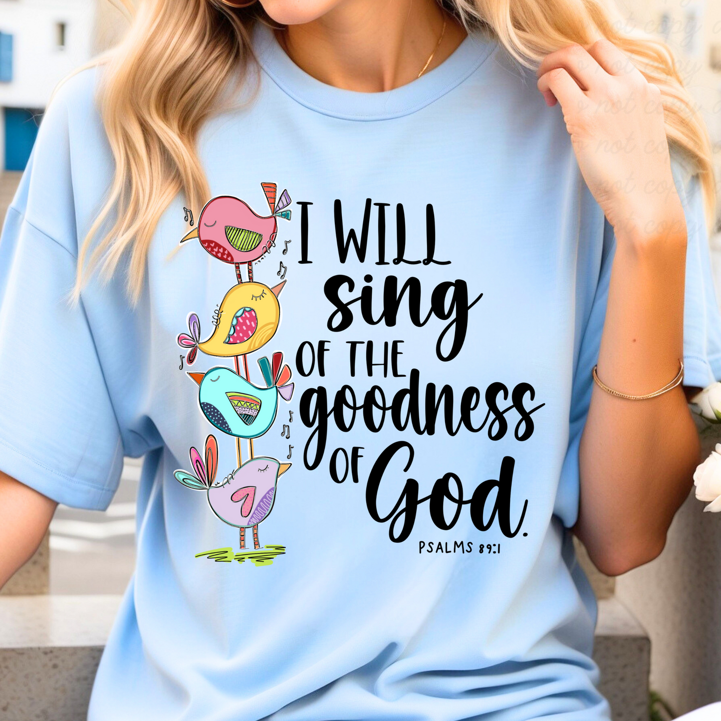 Goodness of God DTF Shirt Transfer