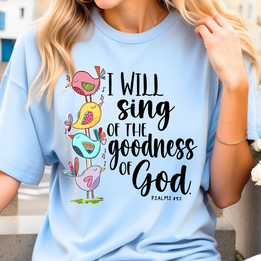 Goodness of God DTF Shirt Transfer