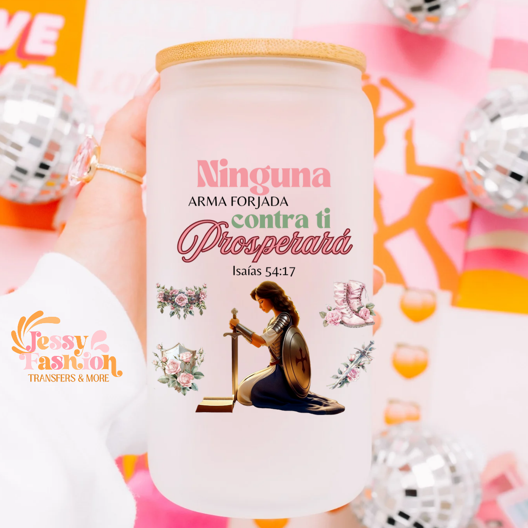 Ninguna arma forjada UV DTF Decal