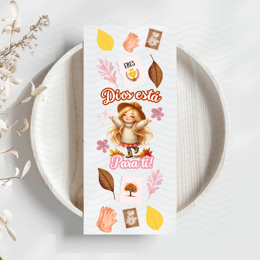 Dios está para ti! Uv Dtf Bookmark