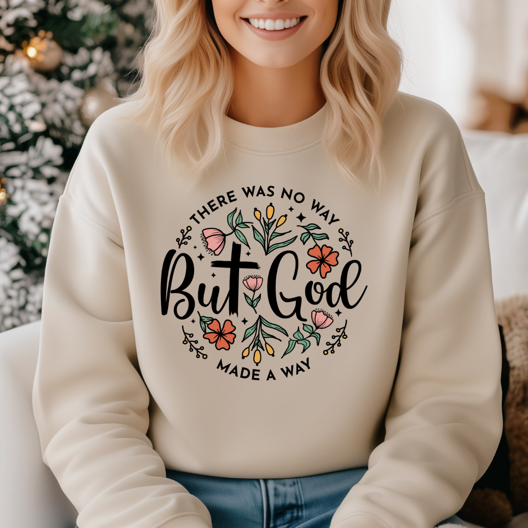 But God...  DTF Shirt Transfer