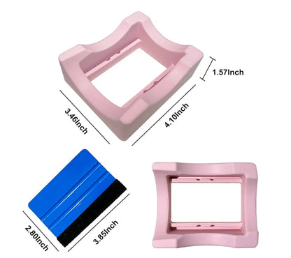Silicone Cup Cradle with squeegee