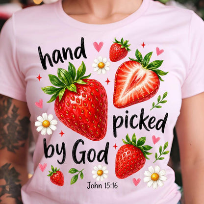 Hand picked by God Dtf shirt transfer