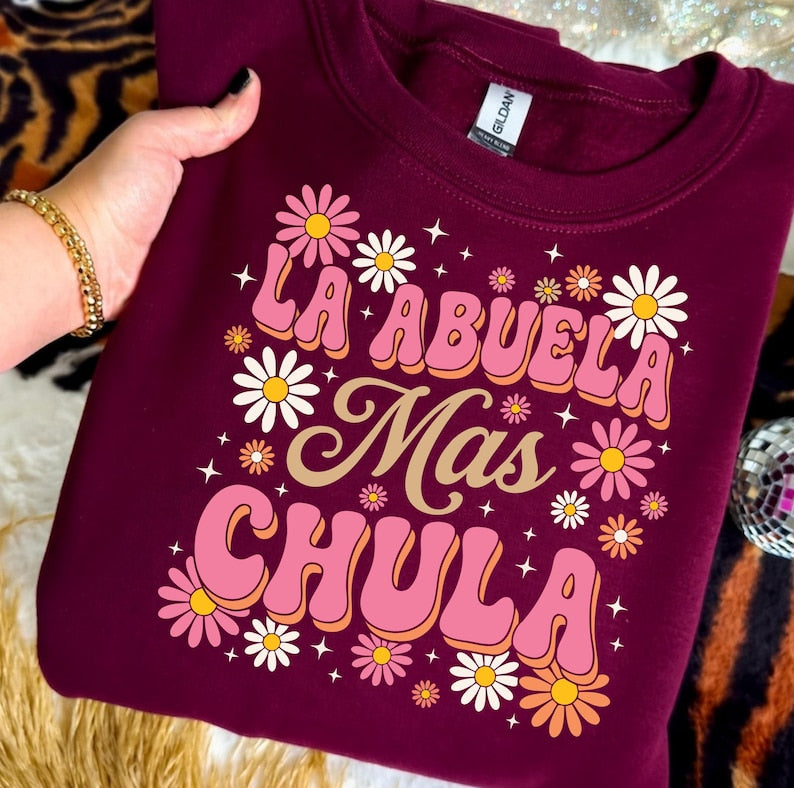 La abuela mas chula Dtf shirt transfer