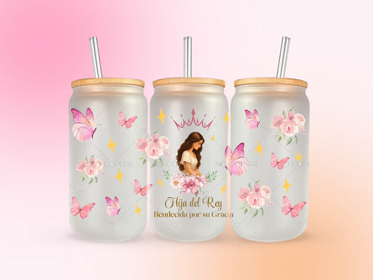 Hija Del Rey UV DTF CUP WRAP