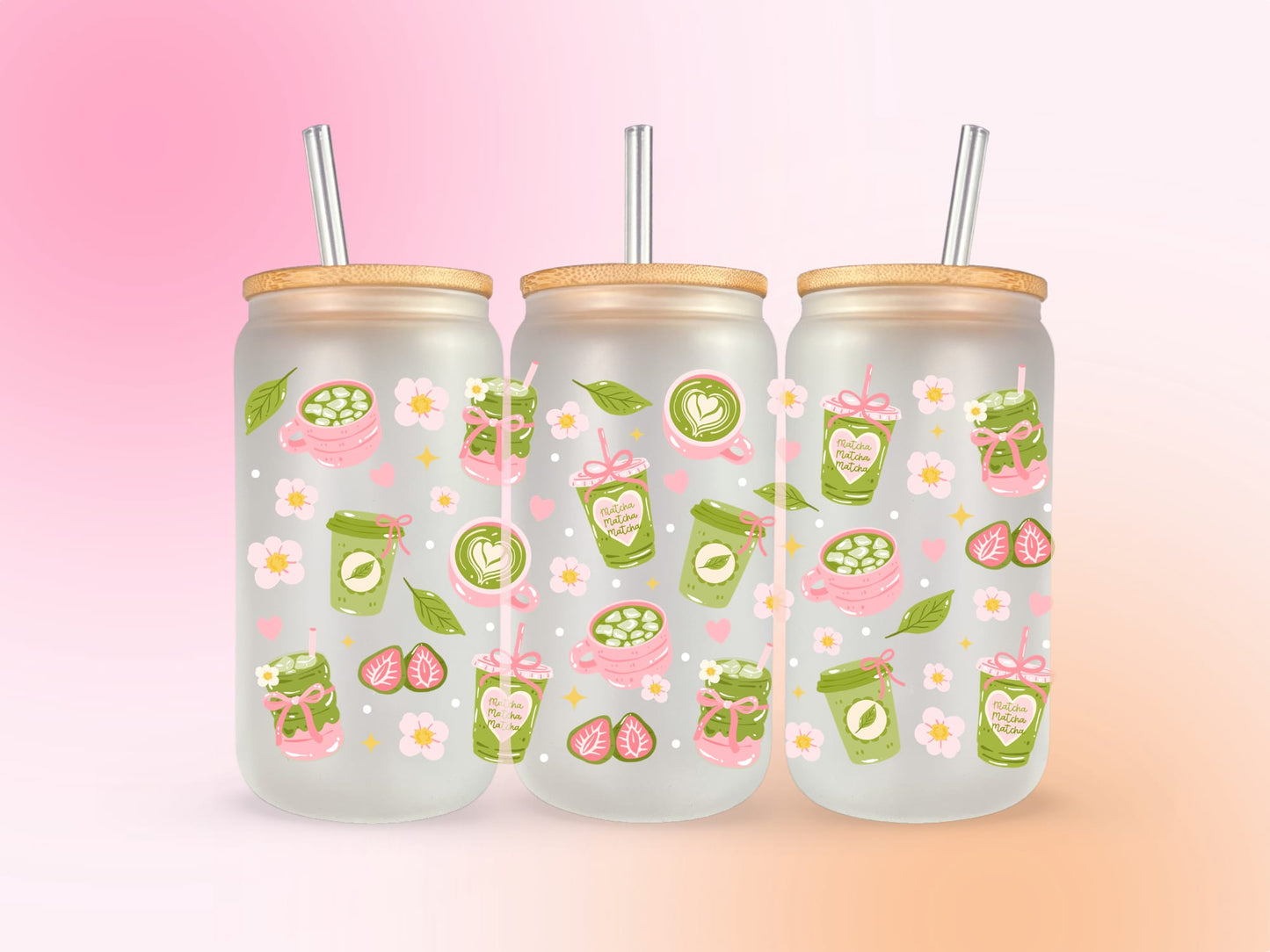 Matcha UV DTF CUP WRAP