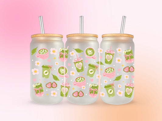 Matcha UV DTF CUP WRAP