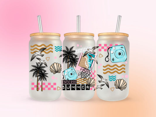 Endless Summer UV DTF CUP WRAP