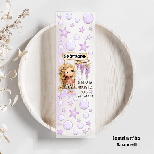 La Niña De Tus Ojos Uv Dtf Bookmark