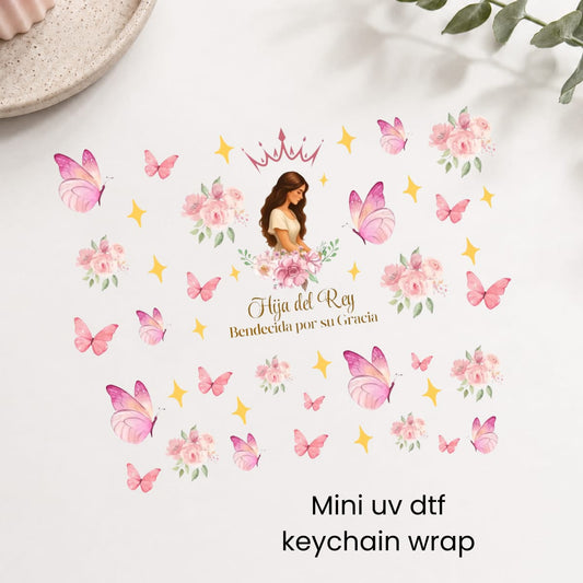 Hija Del Rey Mini uv dtf wrap