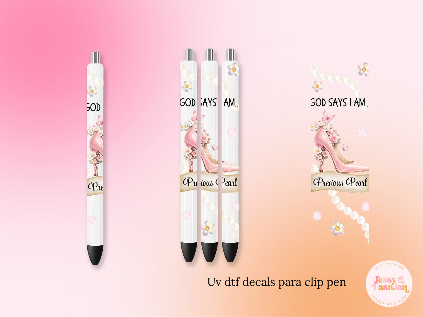 PRECIOUS PEARL UV DTF PEN WRAP