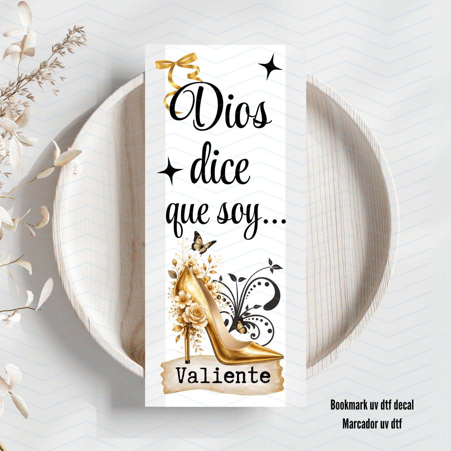 VALIENTE Uv Dtf Bookmark
