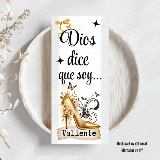 VALIENTE Uv Dtf Bookmark