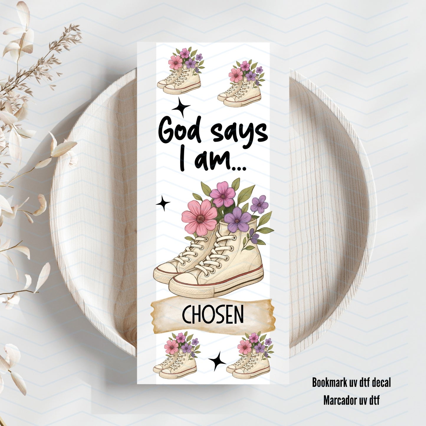 CHOSEN Uv Dtf Bookmark