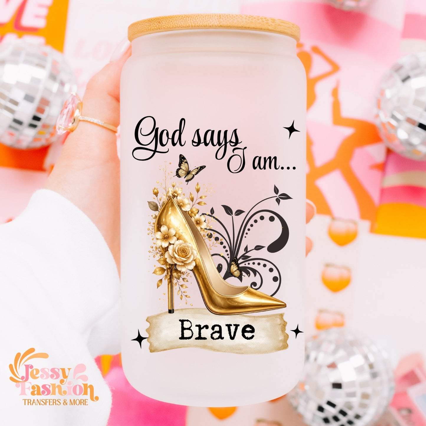 BRAVE UV DTF Decal