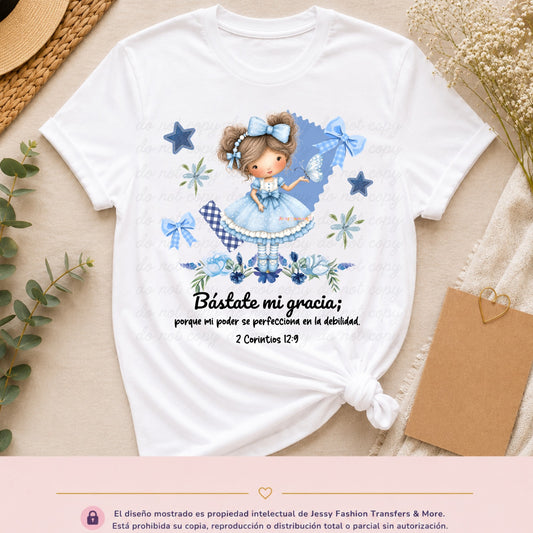 Bástate mi Gracia Dtf shirt transfer