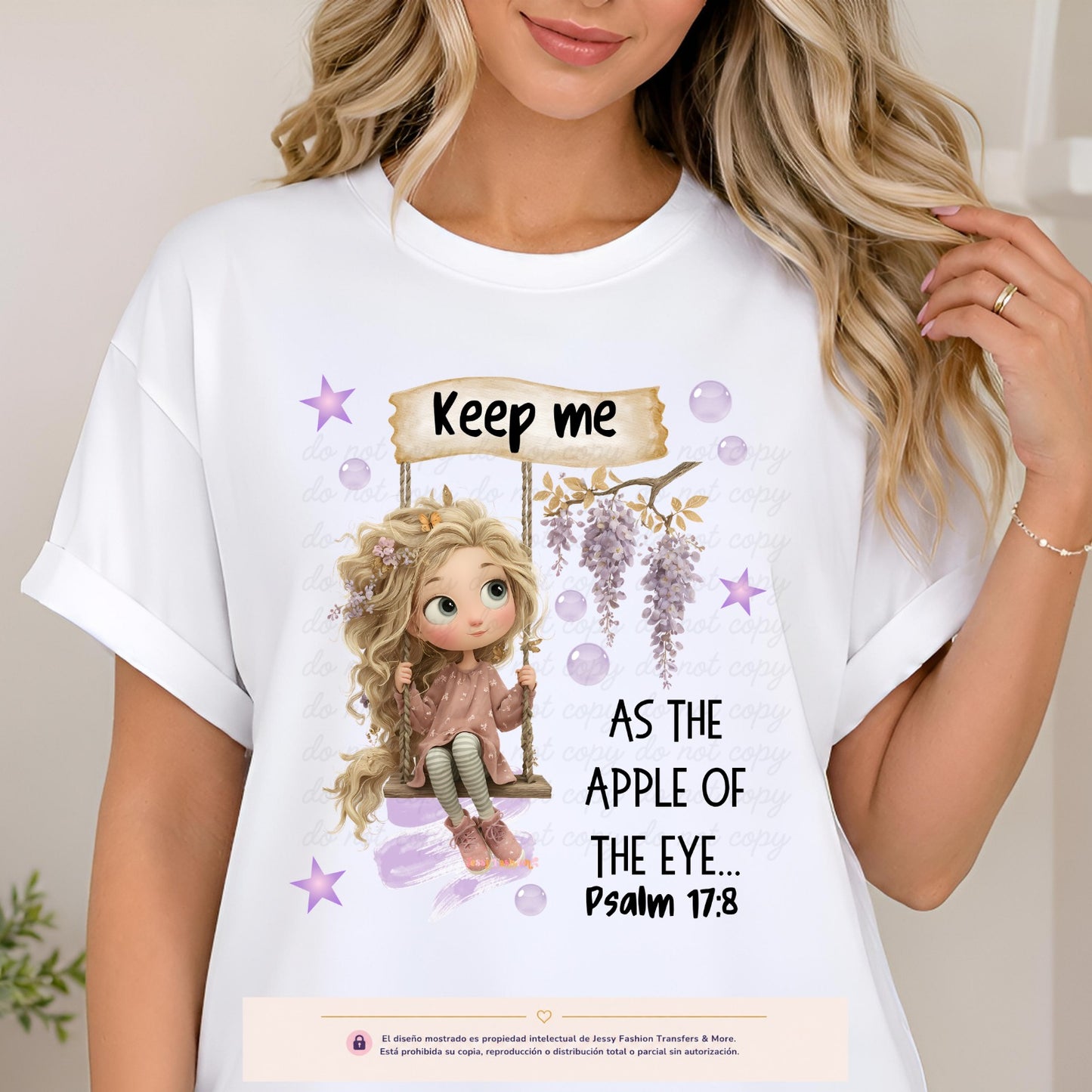 KEEP ME Dtf shirt transfer