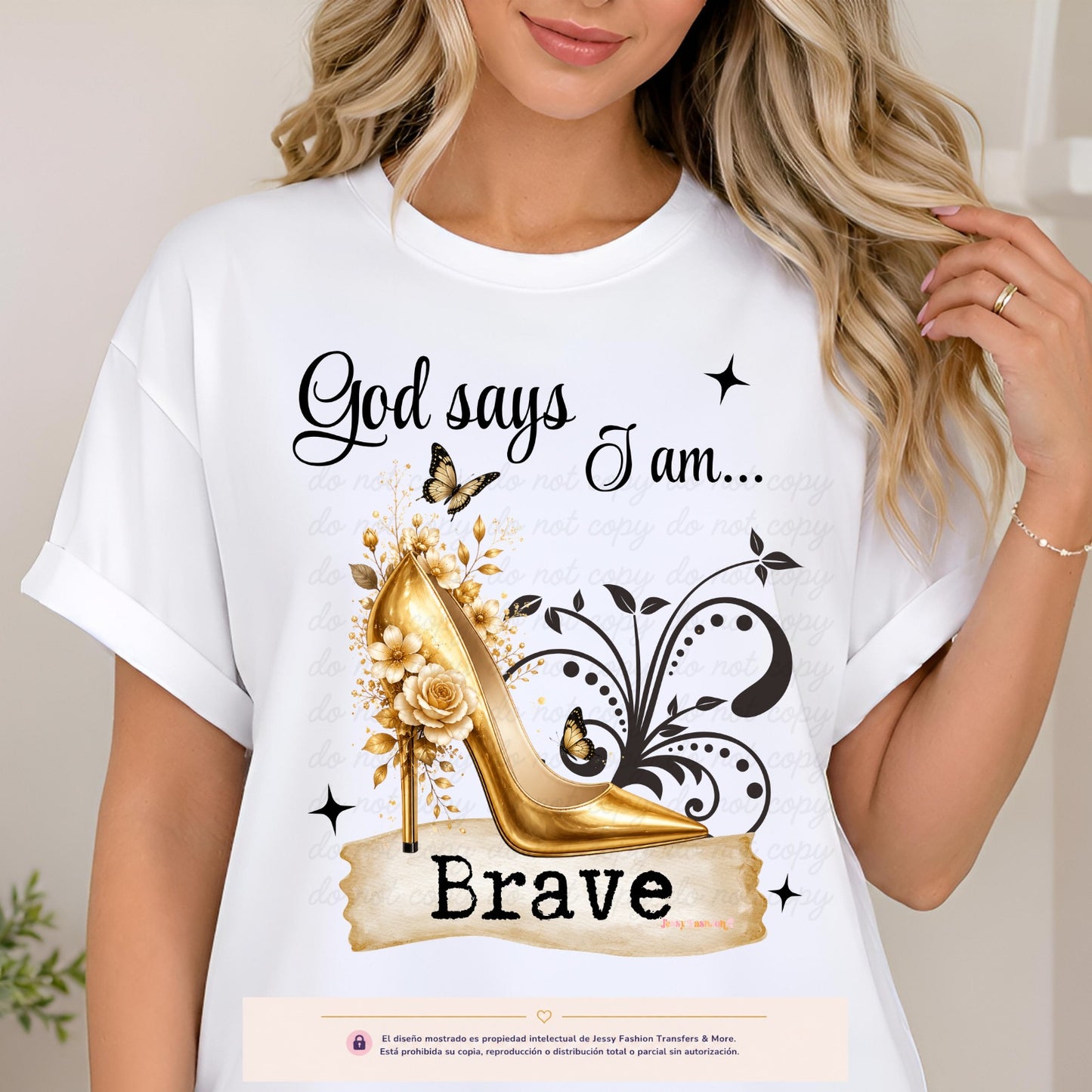 BRAVE Dtf shirt transfer