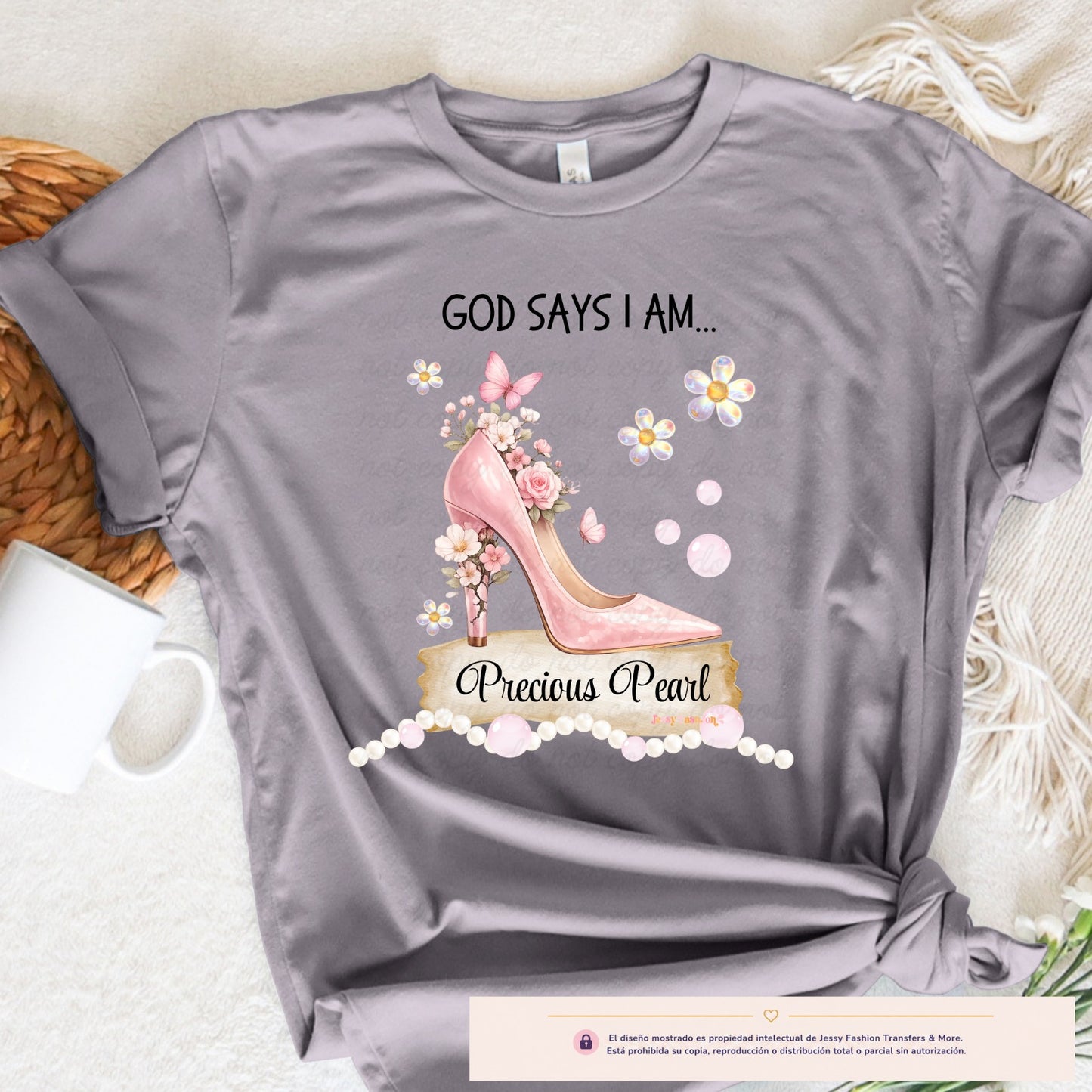 PRECIOUS PEARL Dtf shirt transfer