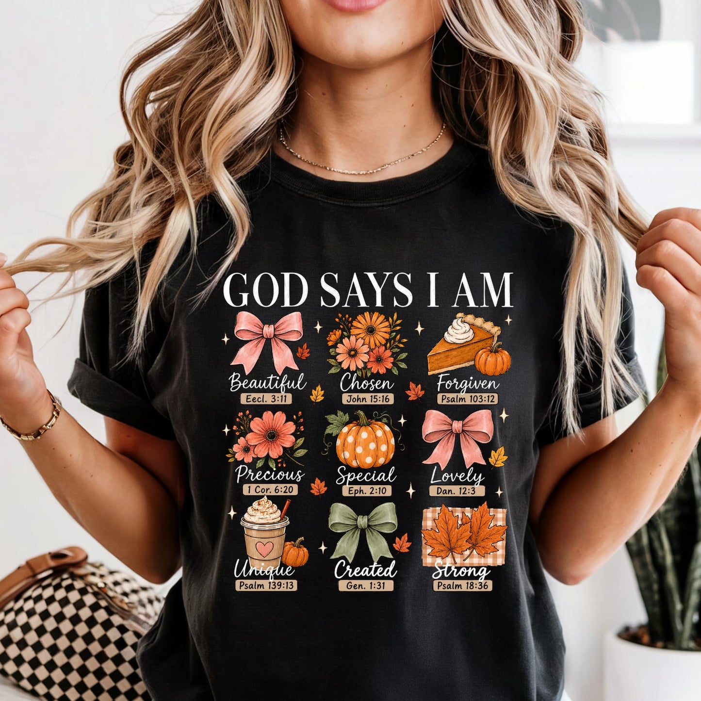 God Says I Am Dtf shirt transfer