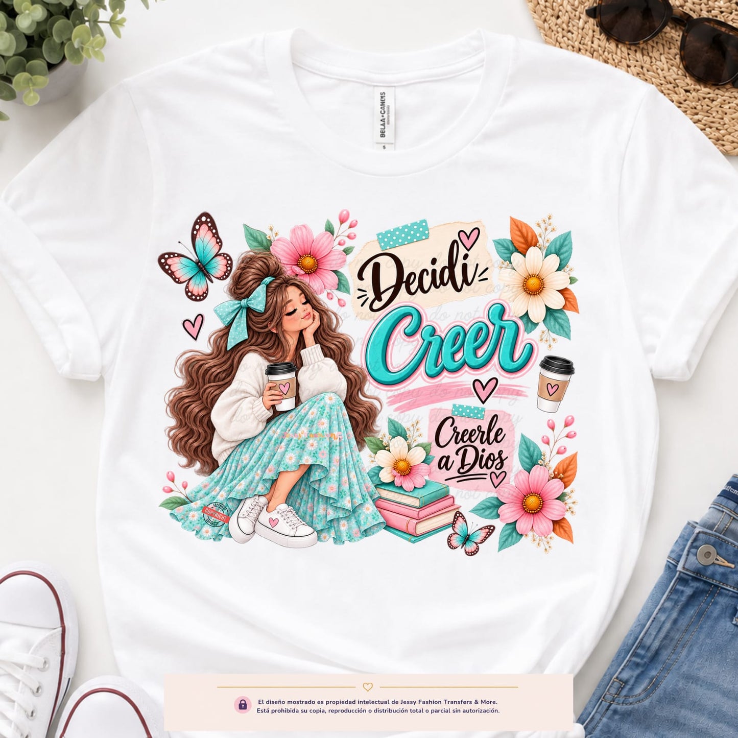 Decidí Creer Dtf shirt transfer