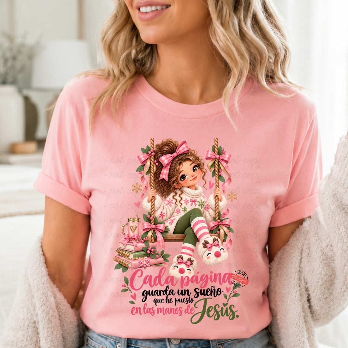 Cada página guarda un sueño Dtf Shirt Transfer