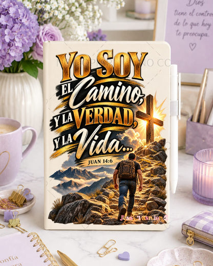 Yo Soy El Camino y La Verdad, y La Vida... UV dtf notebook