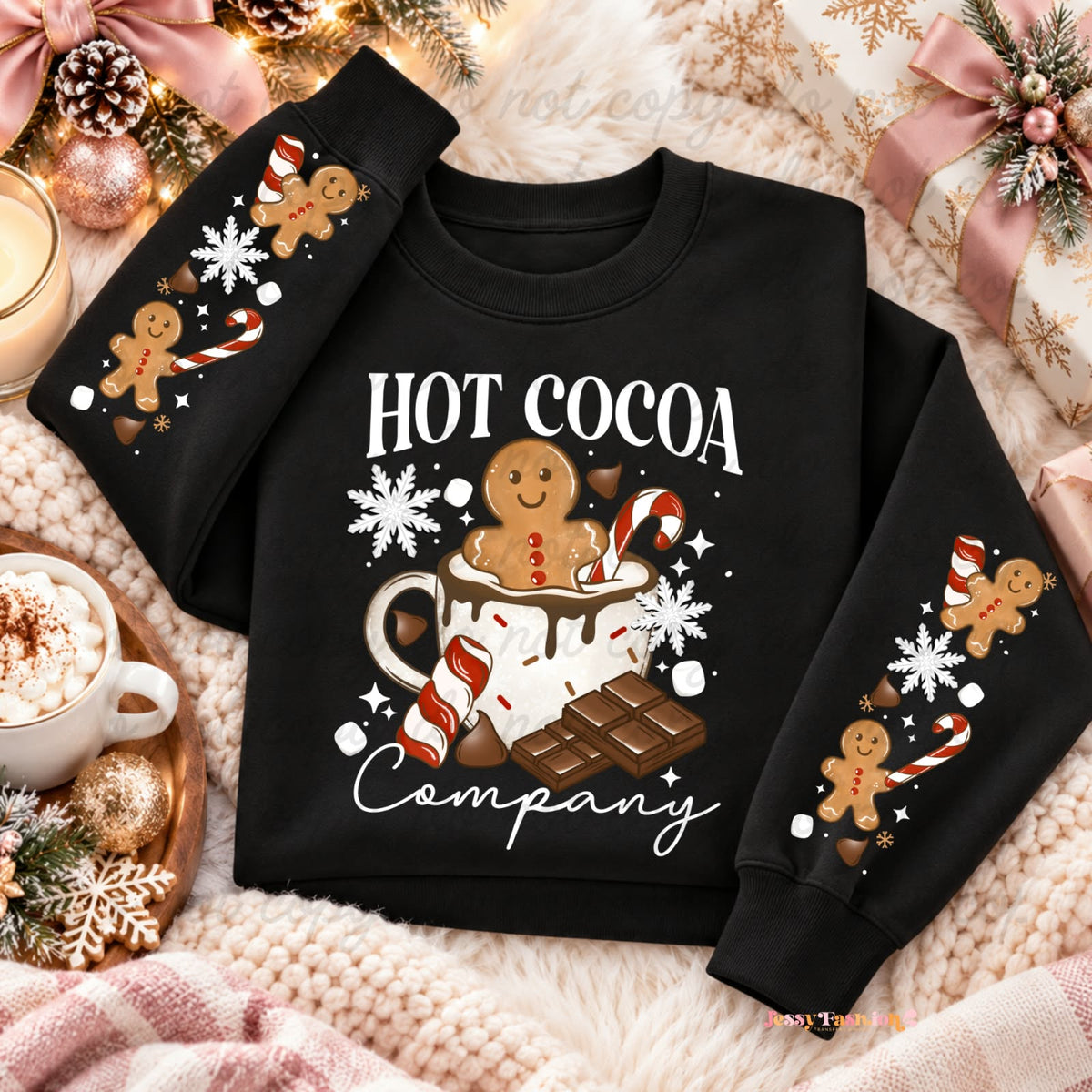 Hot Cocoa Company Dtf Shirt Transfer