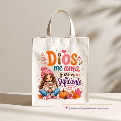 Dios Me Ama y eso es Suficiente Dtf shirt transfer