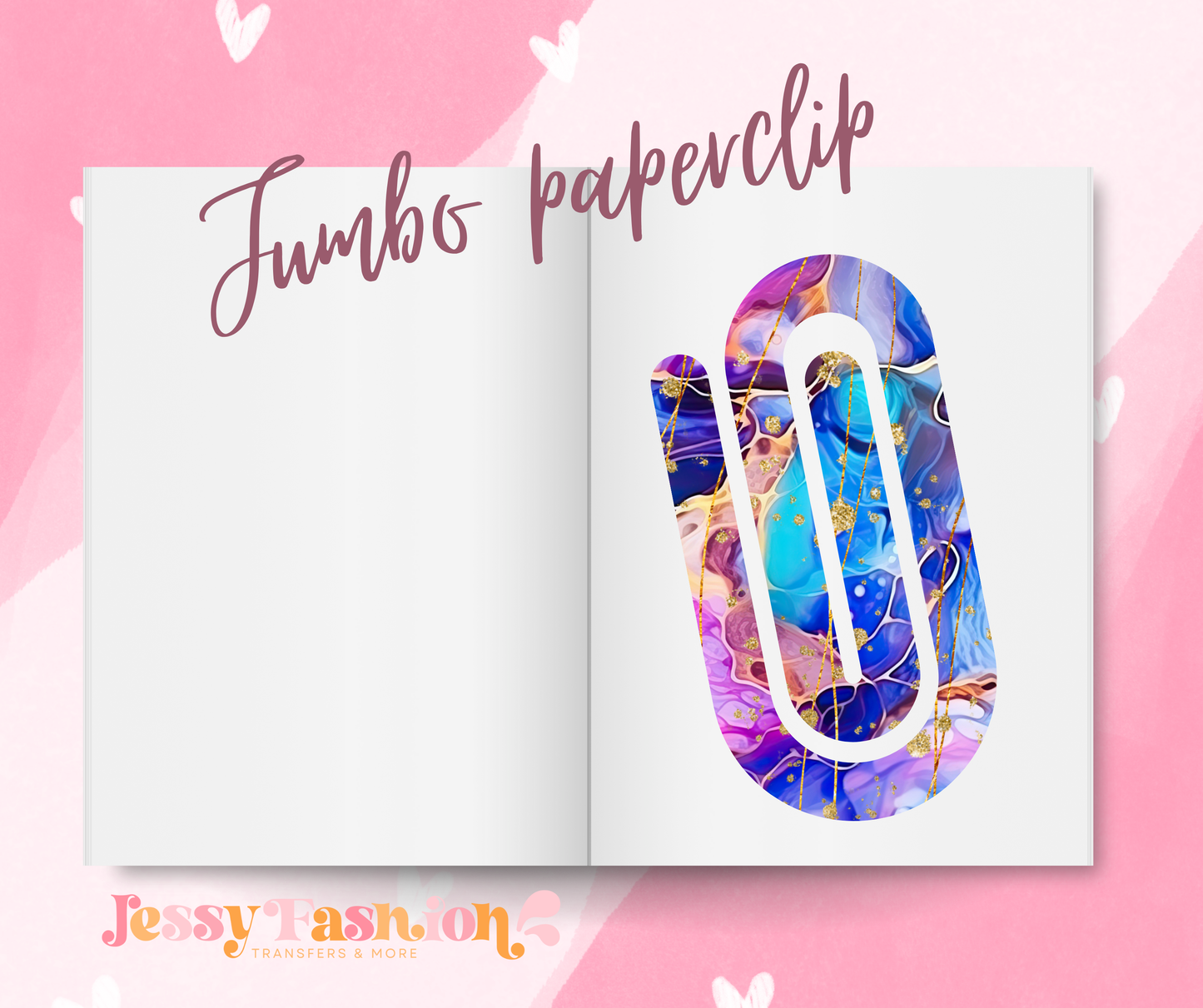 Colorful Jumbo Paperclip