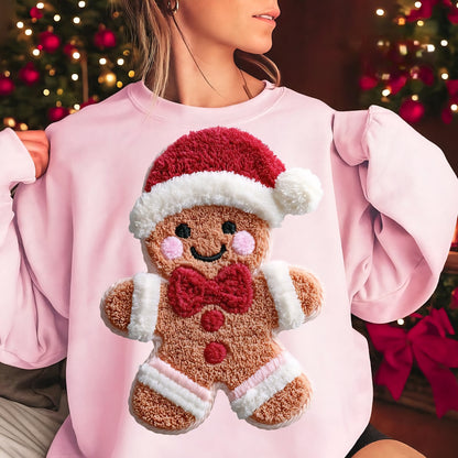 Faux Gingerbread Man Dtf Shirt Transfer